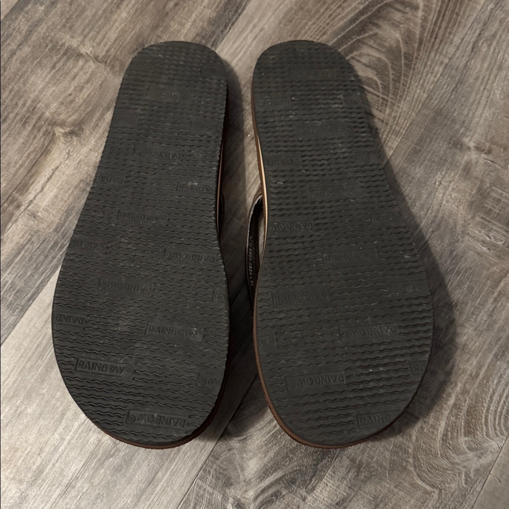 Rainbow Tan Braided Sandals - Picture 3 of 3